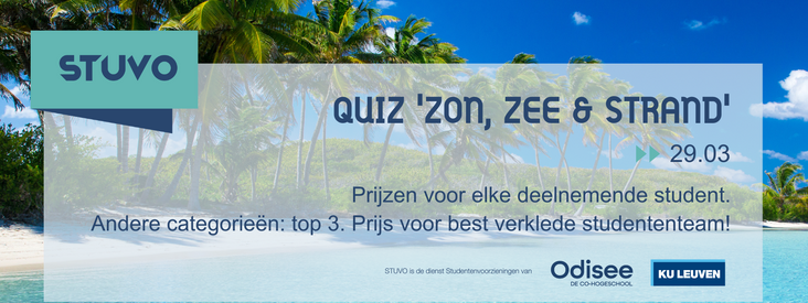 tropisch strand kalenderafbeelding quiz