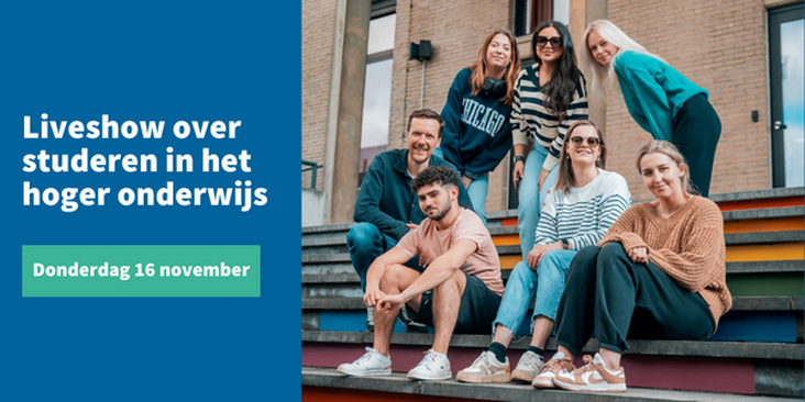 Liveshow over studeren in het hoger onderwijs