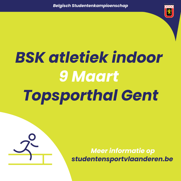 BSK atletiek indoor 2025
