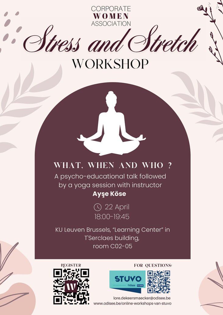 stress & stretch poster