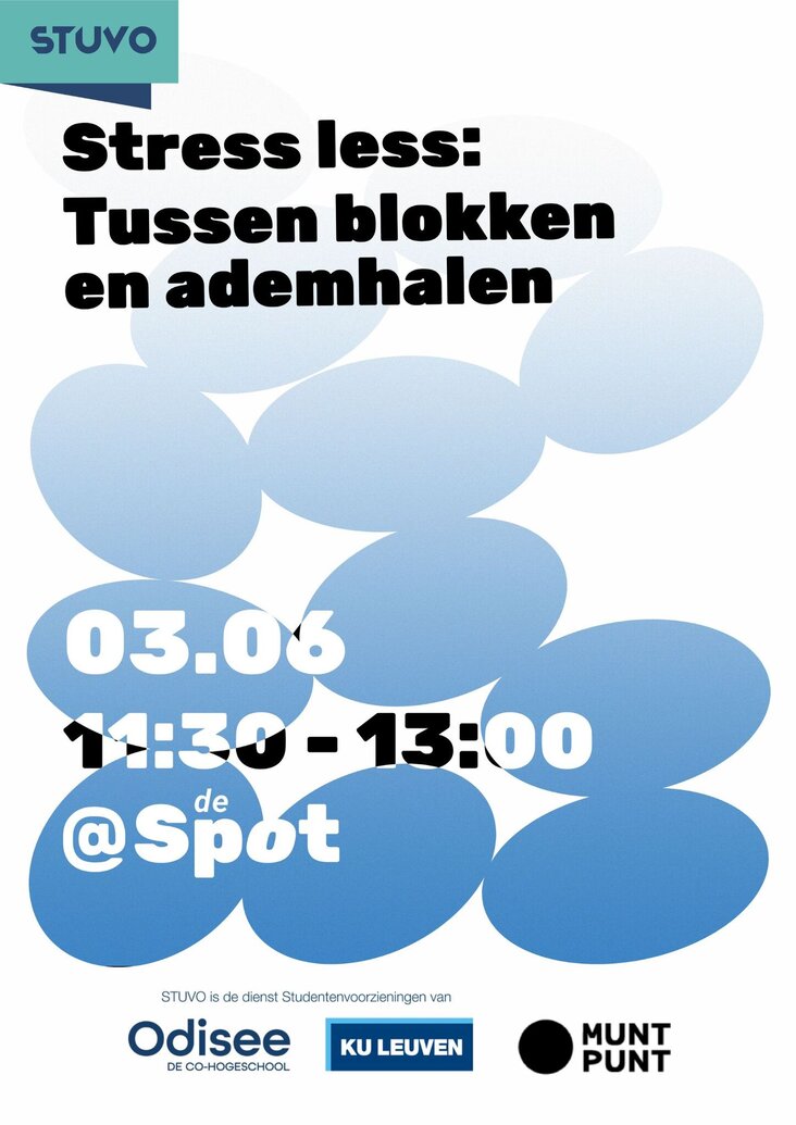 poster stress less de spot