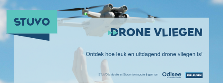 Drone vliegen Odisee Aalst