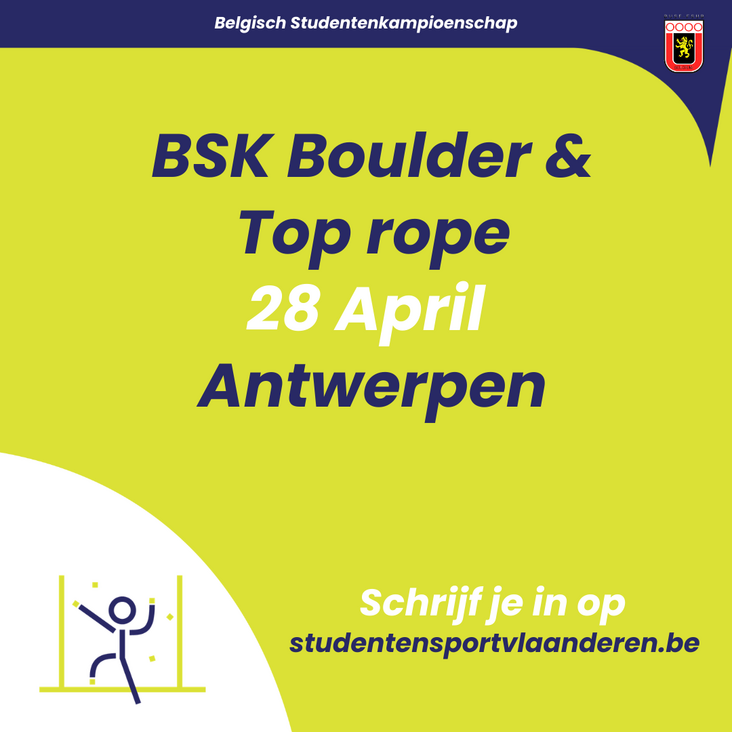 BSK boulder en lengteklimmen 2026