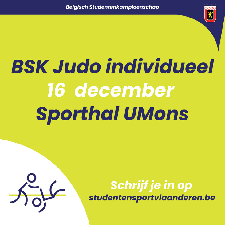 Belgisch Studentenkampioenschap Judo 2026