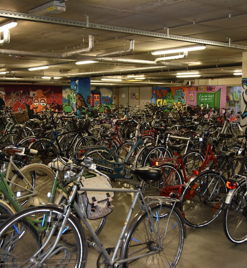 Fietsenstalling campus Sint Niklaas