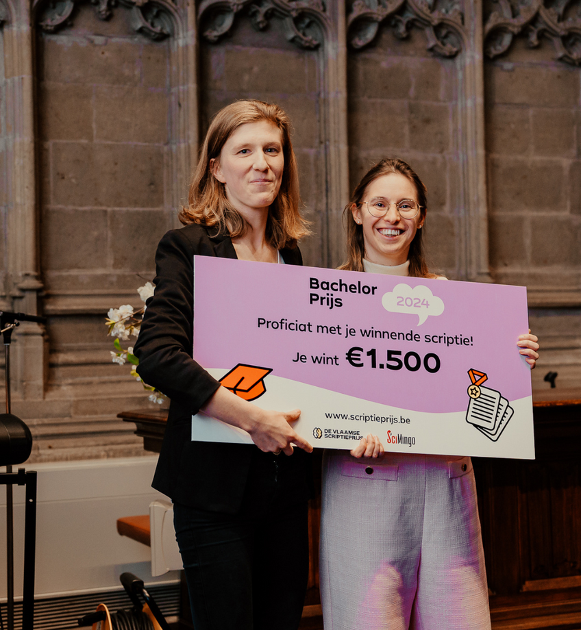 Chiara Pletinckx wint Bachelorprijs 2024