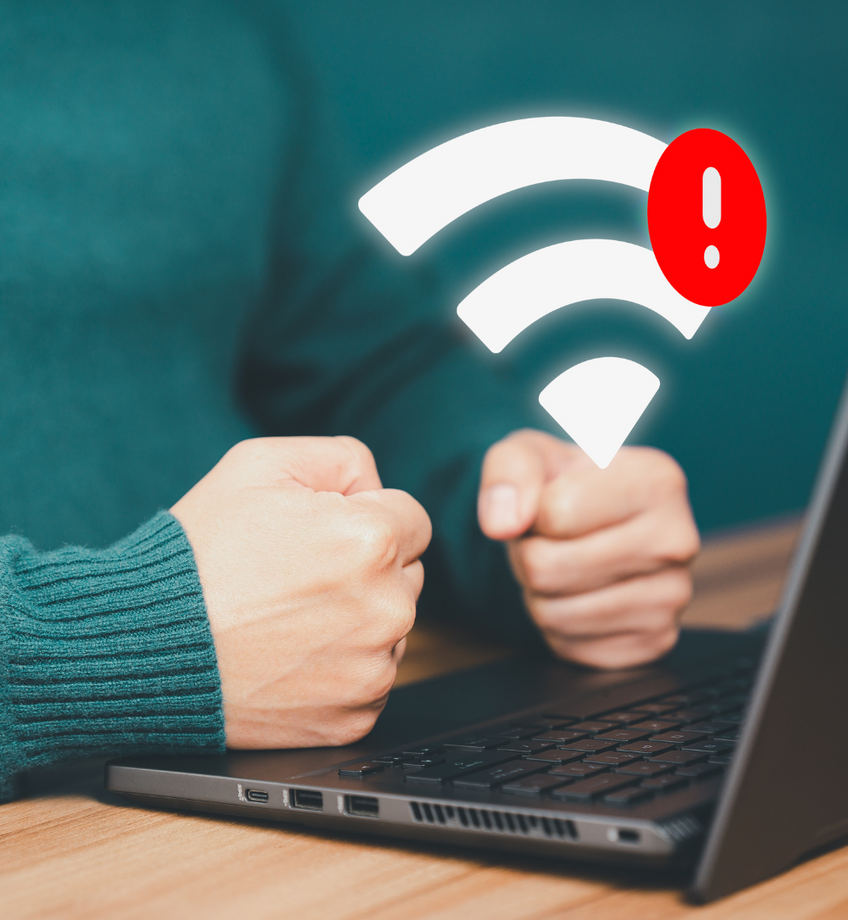Geen wifi