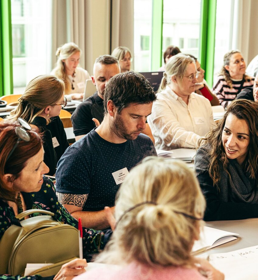 TakeIN tijdens slotevent (deelnemers)