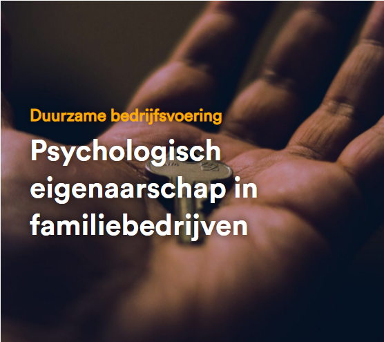 Psychologisch eigenaarschap familiebedrijven