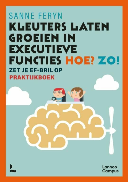 Boek cover Kleuters laten groeien in EF functies Sanne Feryn