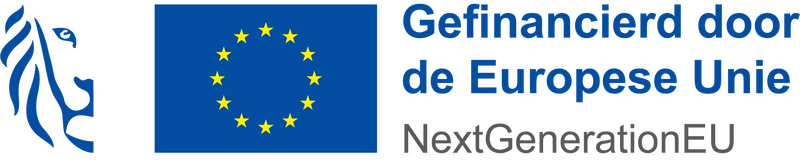 Logo Vlaanderen, Europa en Gefinancierd door de Europese Unie