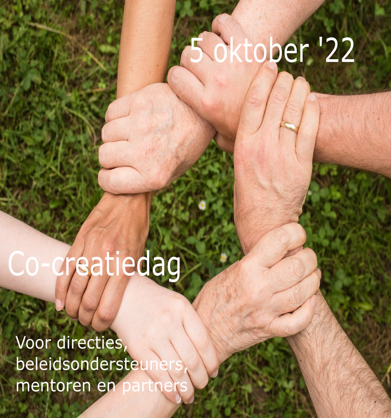 Handen op elkaar