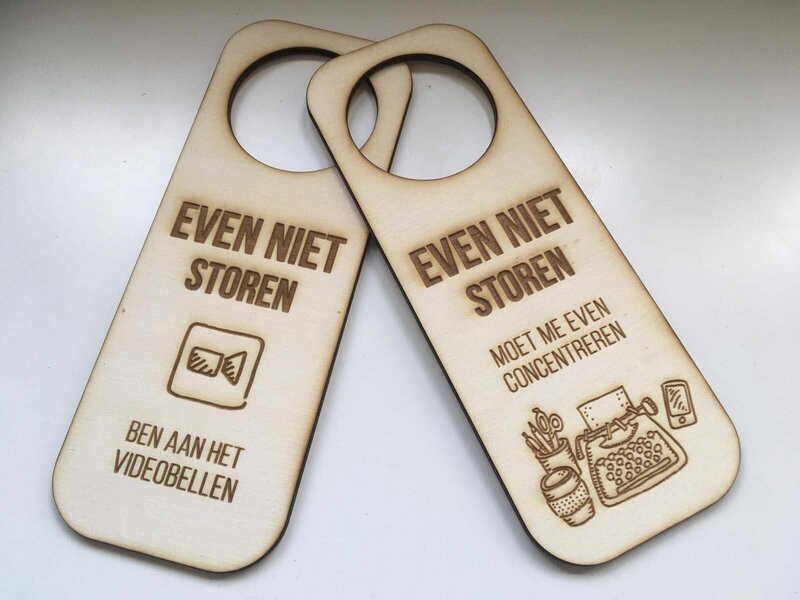 Even niet storen