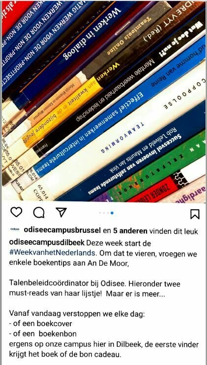 Boekenzoektocht Instagram