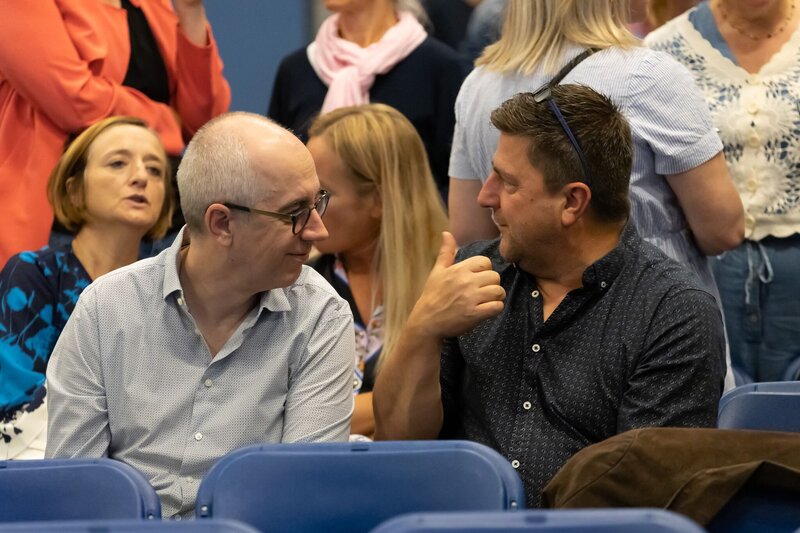 Deelnemers tijdens Odisee-dag