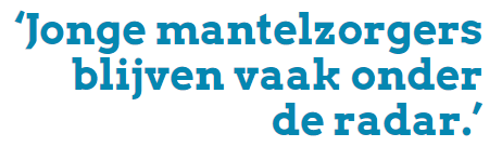 Artikel Sociaal.Net jonge mantelzorgers