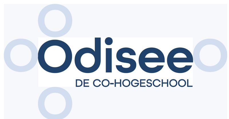 Neutrale ruimte rond het Odisee-logo