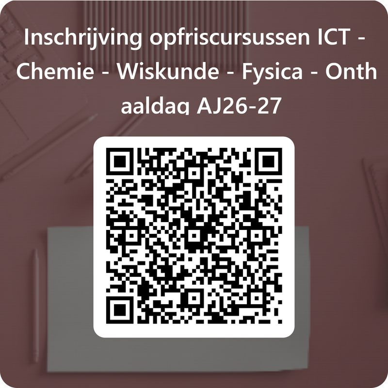 QR code opfriscursussen 2627