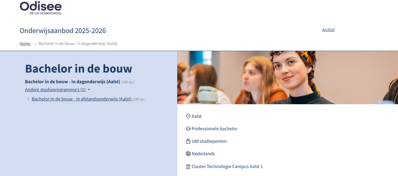 Onderwijsaanbod Bouw 2