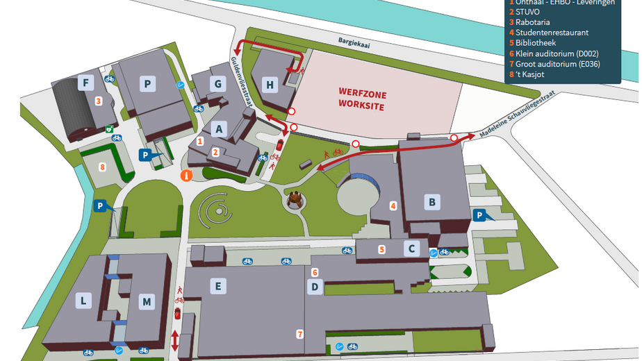 campusplan juni 2024 gent