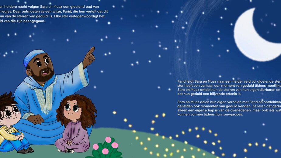 Ill bij kinderboek over rouwen