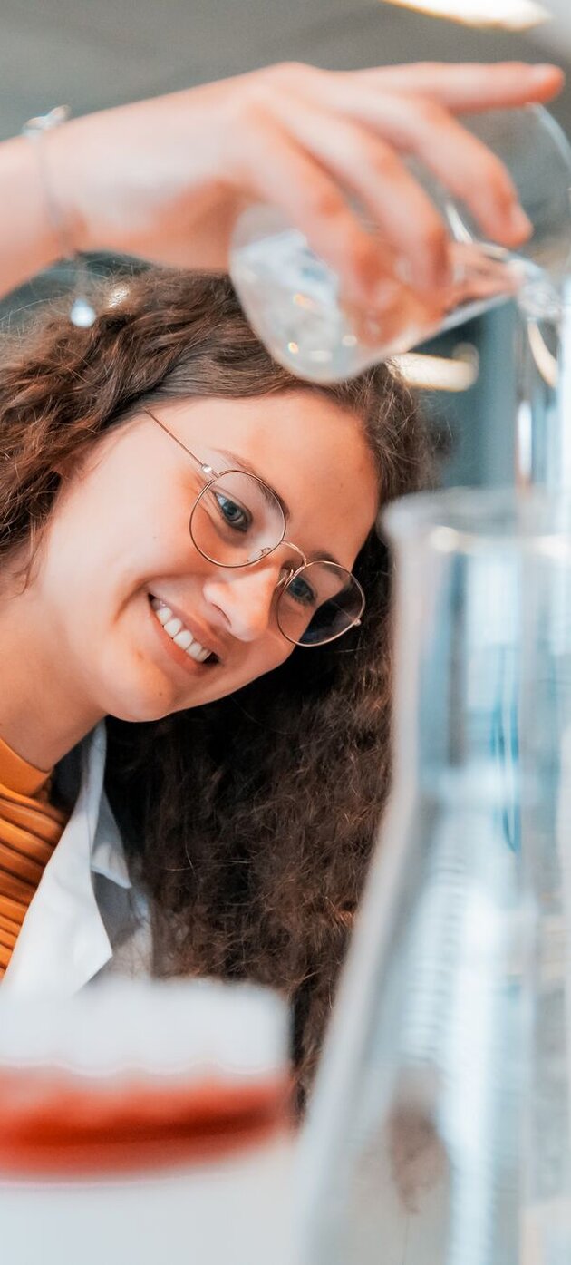 studenten Chemie labo Gent